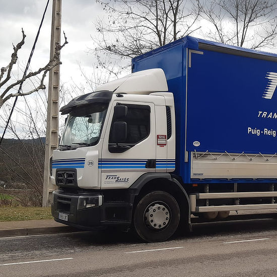 CAMIÓ SEMITAULINER AMB SOSTRE I LATERALS CORREDERS